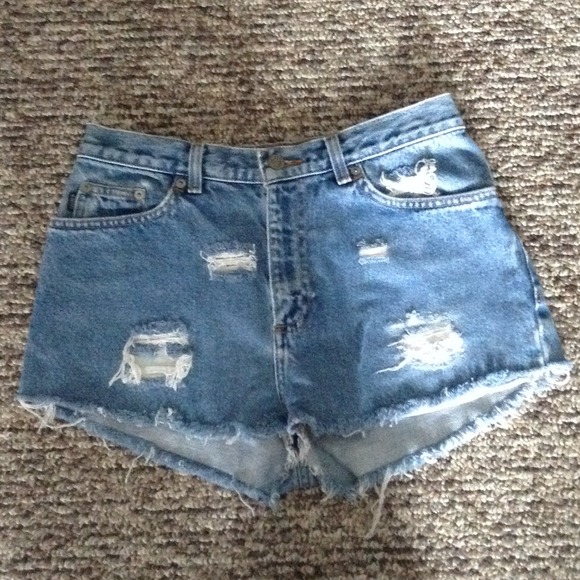 High waisted shorts