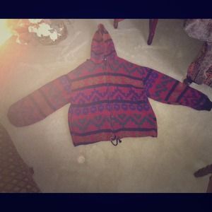 VINTAGE Tribal hoodie