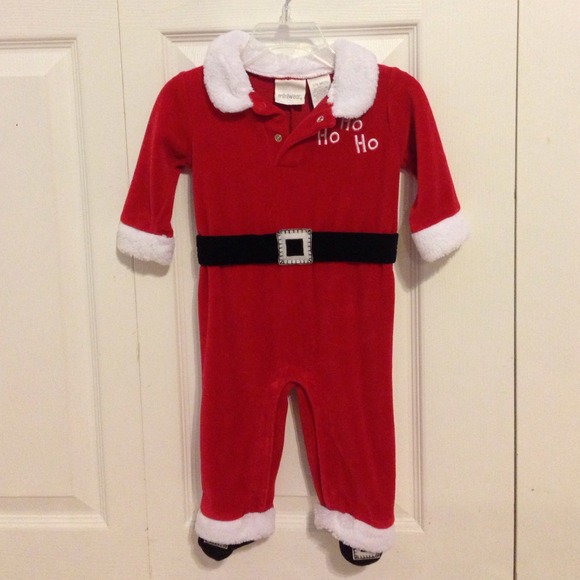 Santa onesie 3-6 months