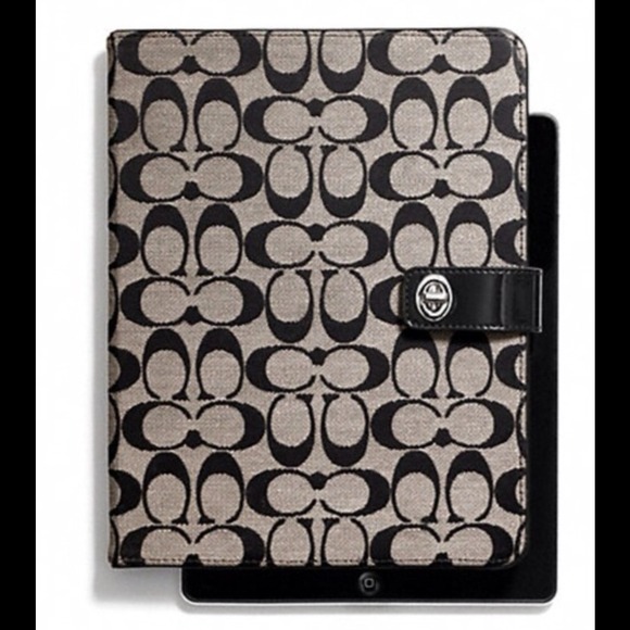 Authentic Coach Signature Ipad Case - Picture 3 of 3