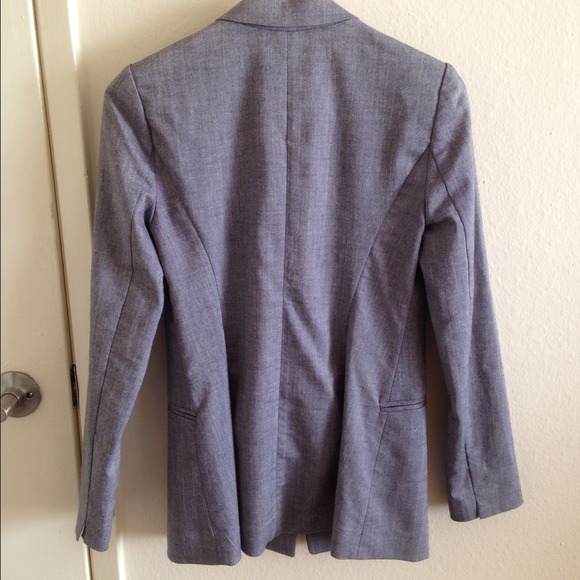 NWOT. Long Denim Blazer - Picture 2 of 3