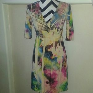 SALE! Winter Bloom Jersey Dress