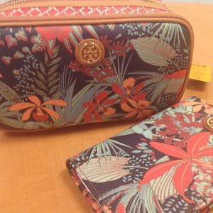 Brand New Tory Burch "Kerrington" Cosmetics Case