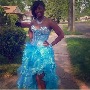 Teal Prom Dress