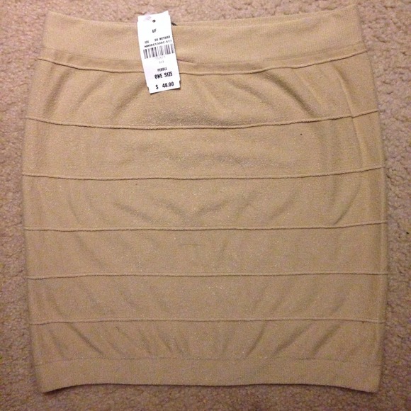 LF bodycon mini skirt