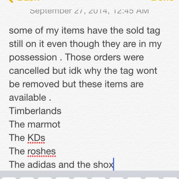 CLOSET NOTE ‼️ - Picture 1 of 1