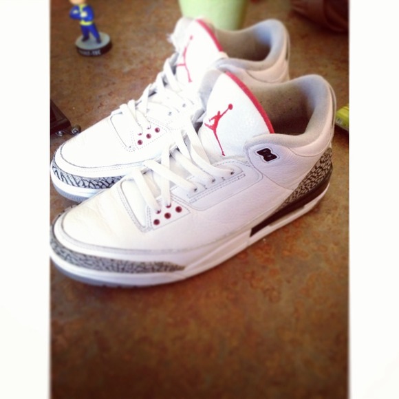 White Cement 3's #forsale #agiftforyourman