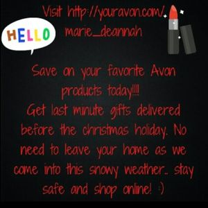 Get your favorite Avon products Here!!!