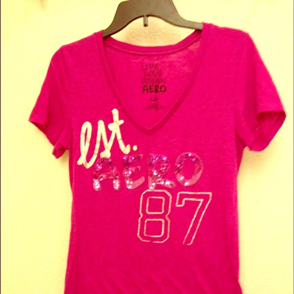 Pink Aeropostale T-shirt