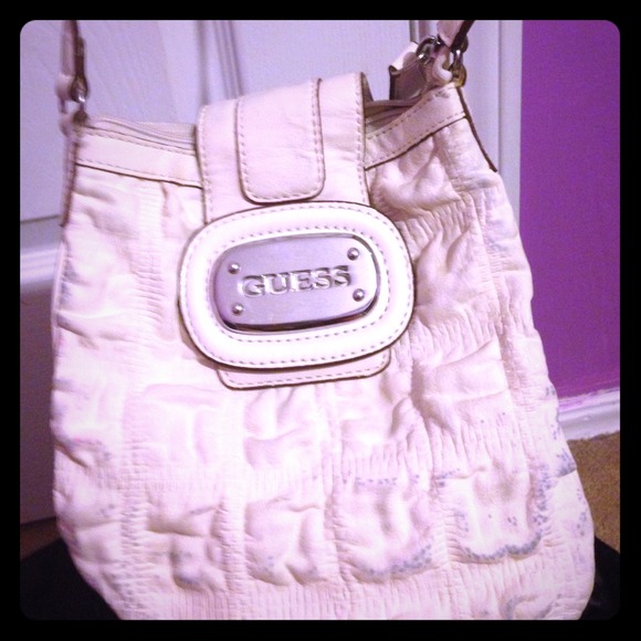 Guess off white crosse body - Picture 1 of 4