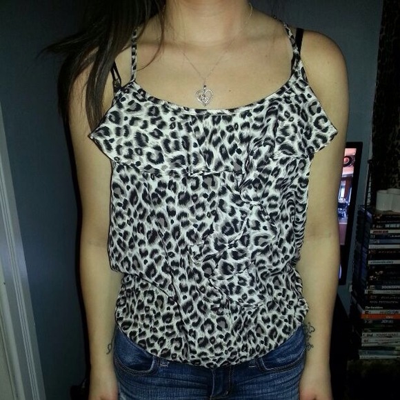 Leopard Print Top