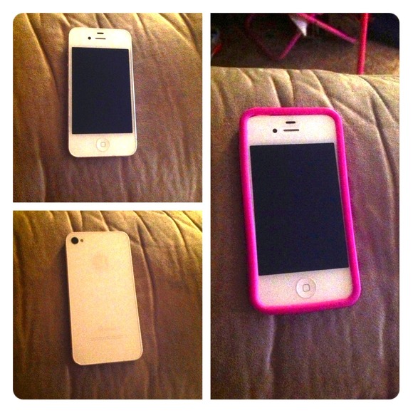 White iPhone 4 updated clean ESN