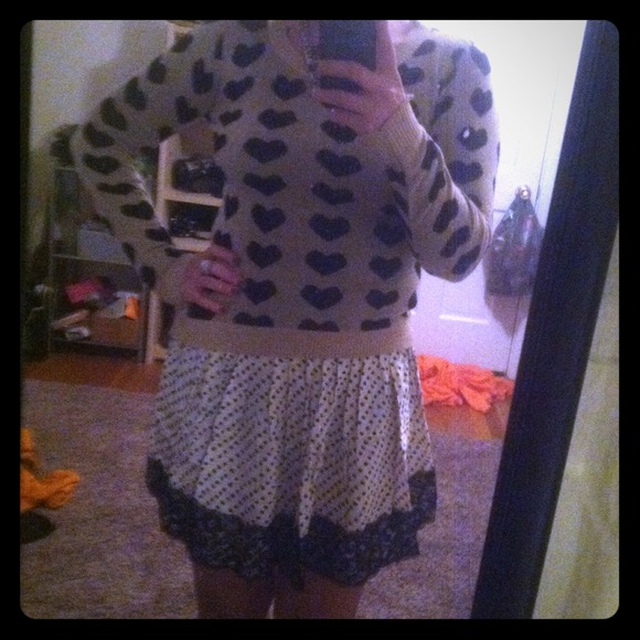 Heart sweater