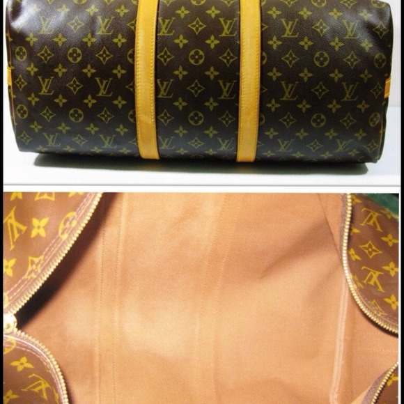💰SOLD💰Louis Vuitton KEEPALL 50 Duffel LV Bag - Picture 3 of 4