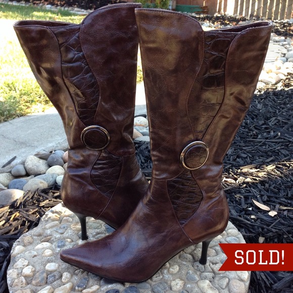 💝Bundled 💝 Brown pointy boots