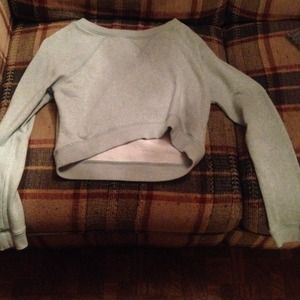Crop sweater