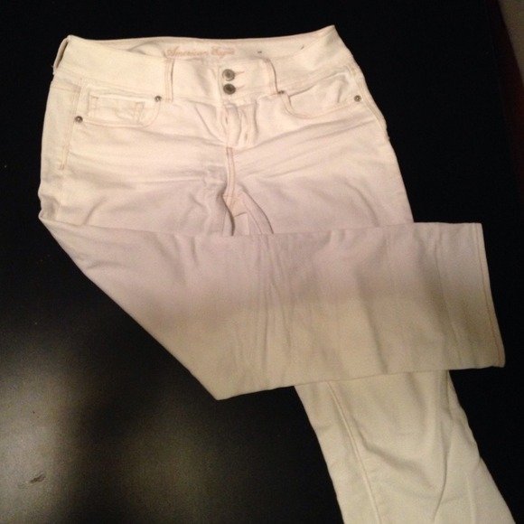 American Eagle White Capri - Picture 1 of 3
