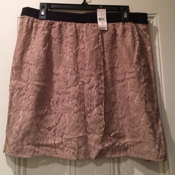 NWT Ann Taylor Loft lace skirt