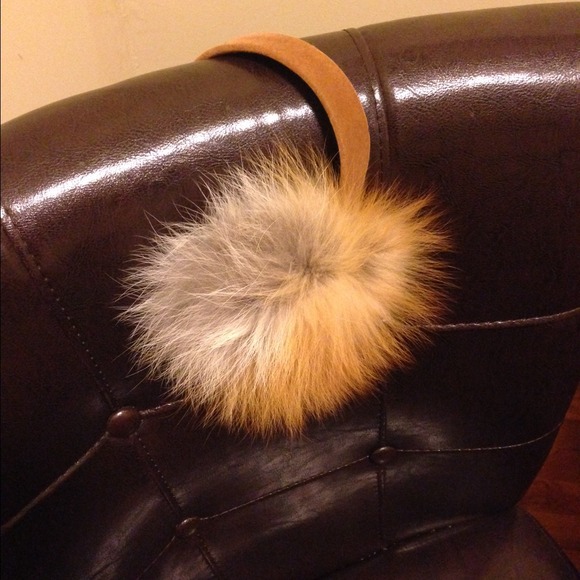 SOLD ON EBAY Fox fur earmuffs