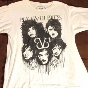 Signed by band Black Veil Brides tee