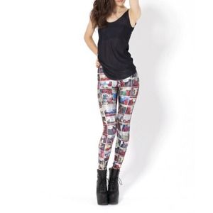❌SOLD❌ BlackMilk Women in Red Leggings