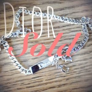 ❌SOLD❌Dior chain necklace - authentic
