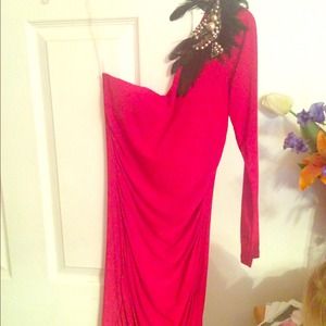 Red dress