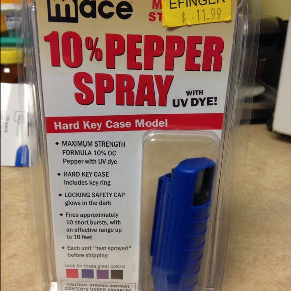 Keychain pepper spray