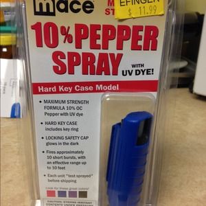 Keychain pepper spray