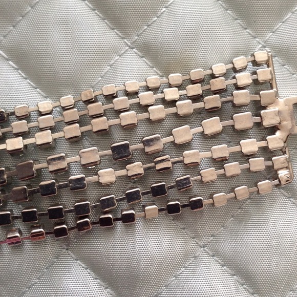 Gorgeous sparkling rhinestone vintage bracelet - Picture 4 of 4