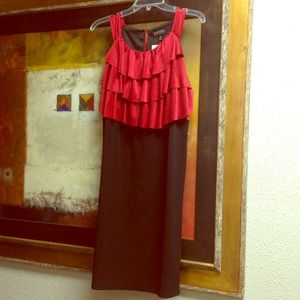 ❗ON HOLD❗Holiday dress! Black & Red 14W