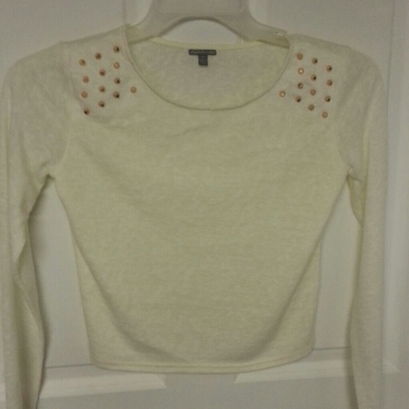 NWOT Long Sleeve Studded Shirt.