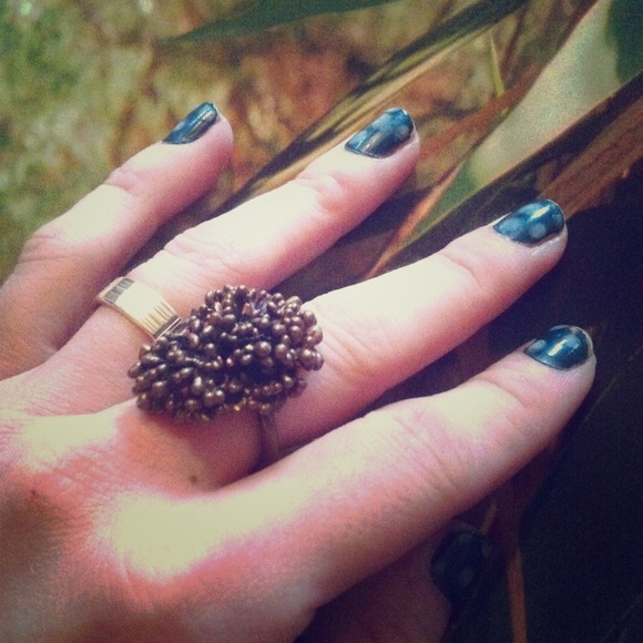 Artsy copper cluster ring♻SOLD @ Buff XChange♻