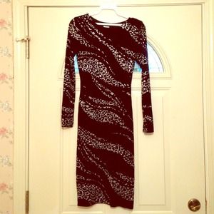 Cache long sleeve dress