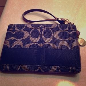 Coach wristlet