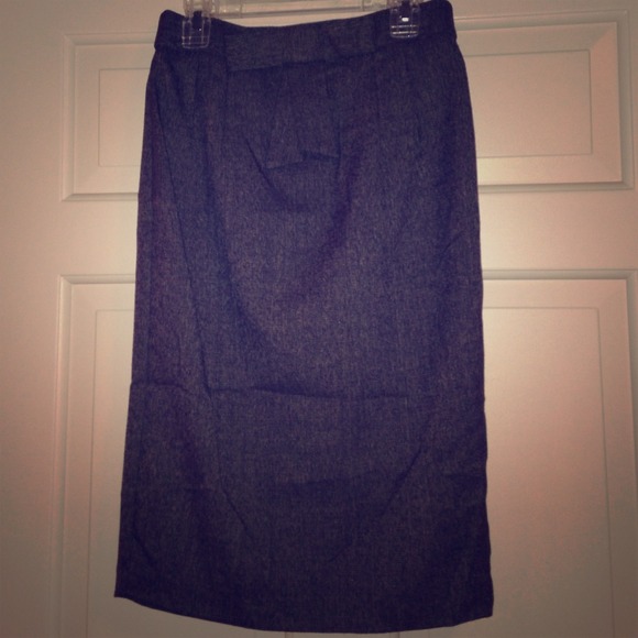 Brown Pencil Skirt