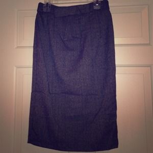 Brown Pencil Skirt