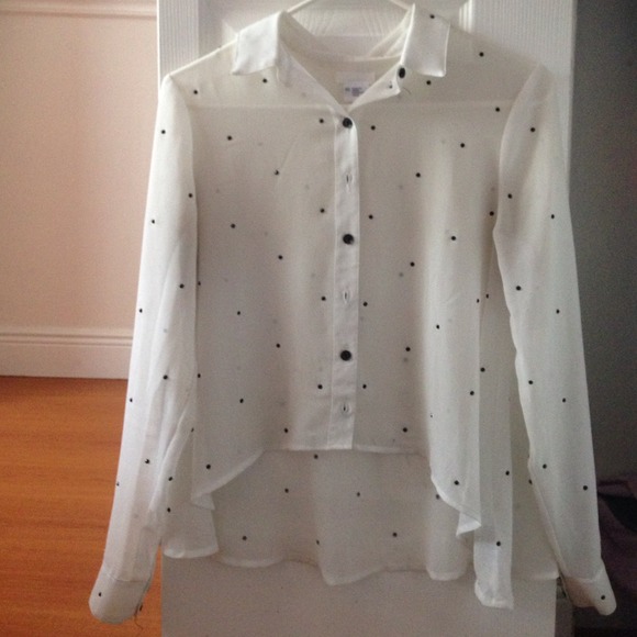 Silky button tee