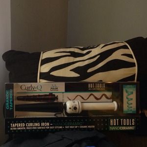 Hot Tools Curly Q Tapered Curling Iron Ceramic