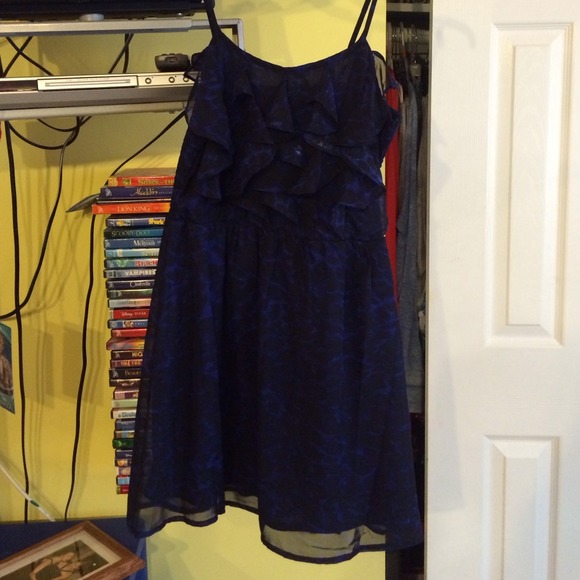 Blue dress
