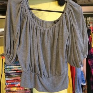 Gray shirt. Worn once