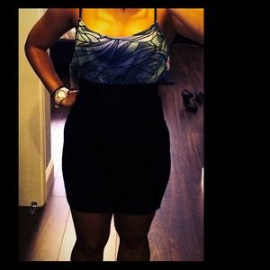 Sexy Free People body hugging dress!