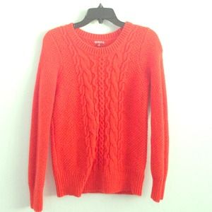 Orange sweater
