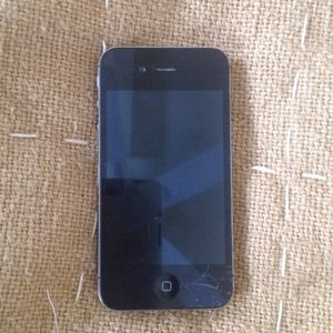Black iphone 4 16gb AT&T