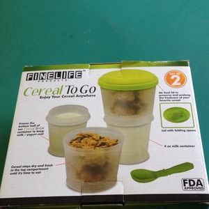 Cereal to go kit.