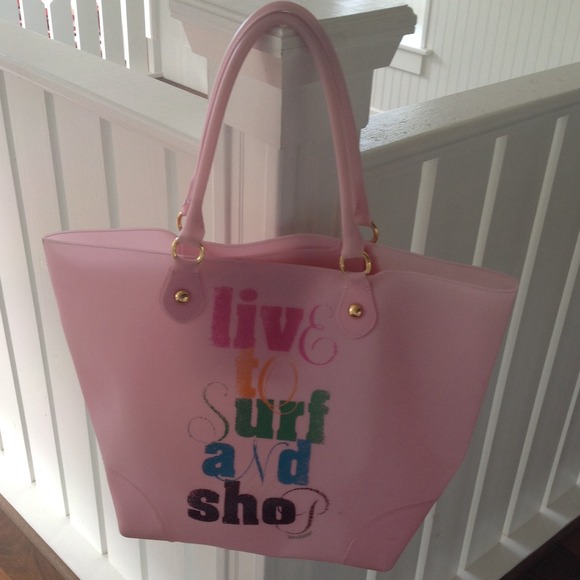 Juicy Couture Live to Surf and Shop Beach Bag - Picture 1 of 1