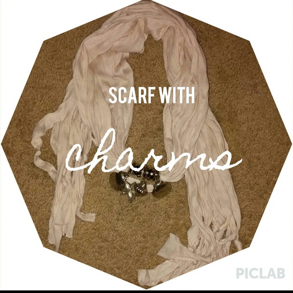 Ladies charmed scarf