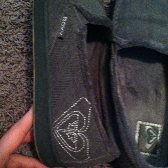 grey Roxy slip ons! - Picture 4 of 4