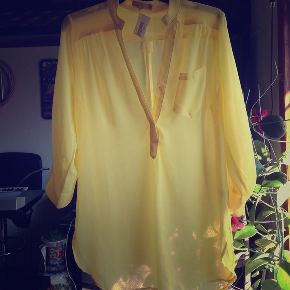 Beautiful Yellow Top