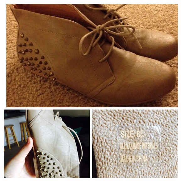 Repost Shoes with spiked studs. NWOT